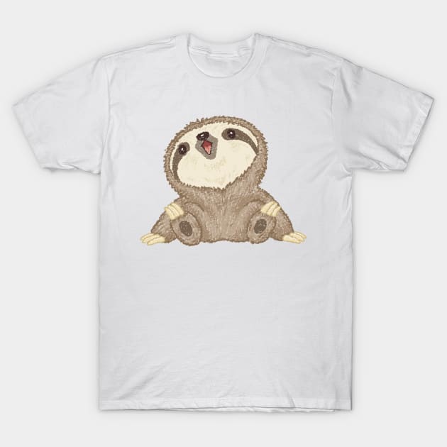 Happy Sloth T-Shirt by sanogawa